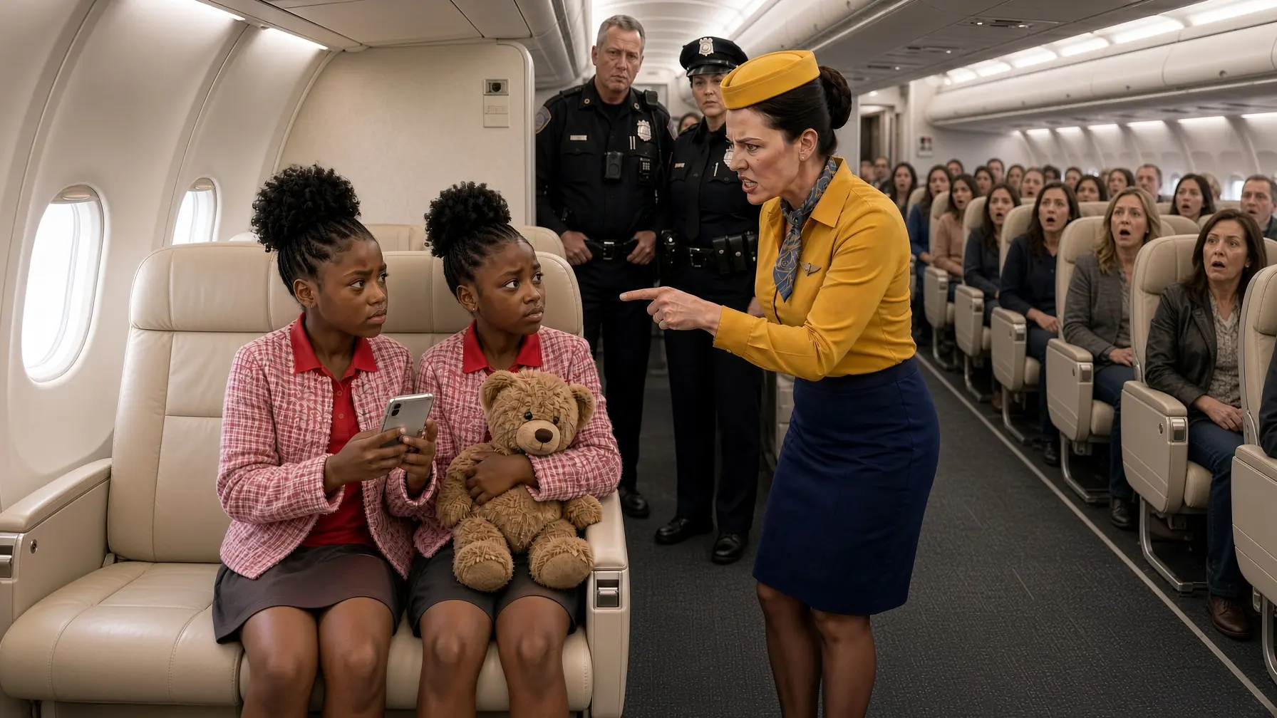 Flight Attendant Calls Police on Black Twins — Moments Later, Their Next Move Stuns Everyone