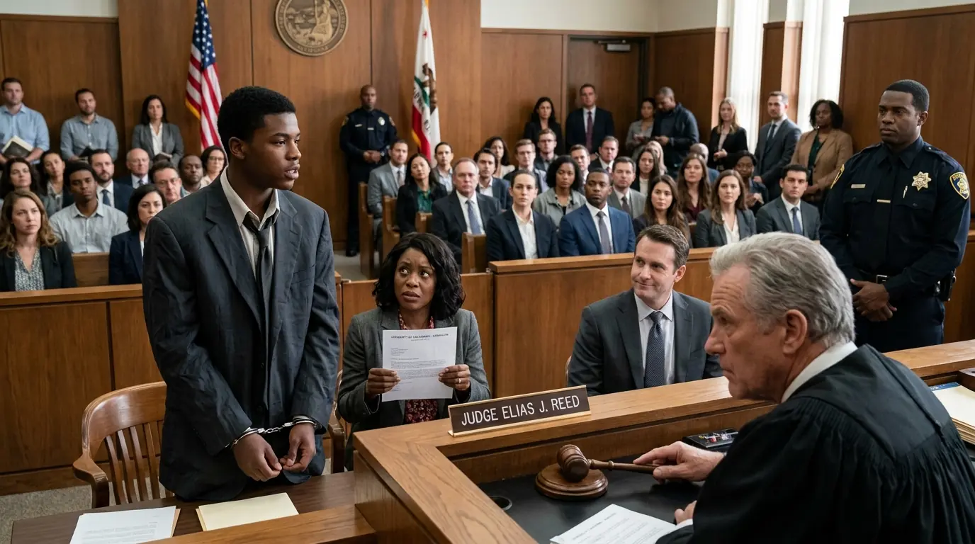 Judge Laughs at Black Teen — Courtroom Freezes When He Starts Speaking Like a Top Attorney