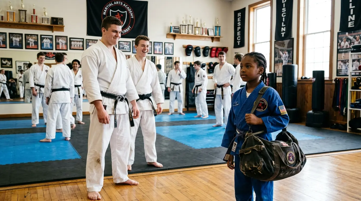 Black Belts Laugh At Black Little Girl At Karate Class — Unaware She Is A Karate Black Belt Champion
