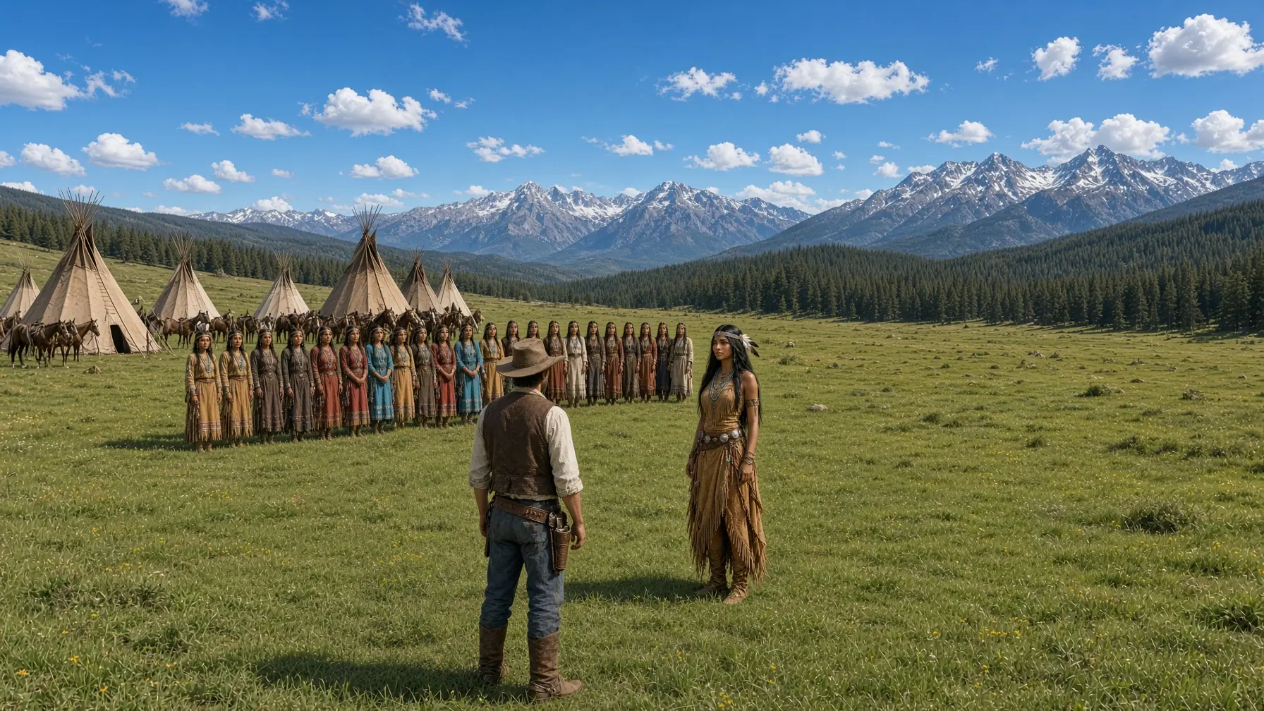 The Cowboy Returned 200 Stolen Horses—Then 20 Apache Women Made Him an Unforgettable Offer