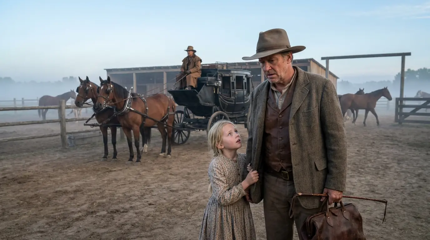 "Don't Talk, He's There" Widow's Daughter Told Millionaire Cowboy — Shocking Truth Made Him Speechless