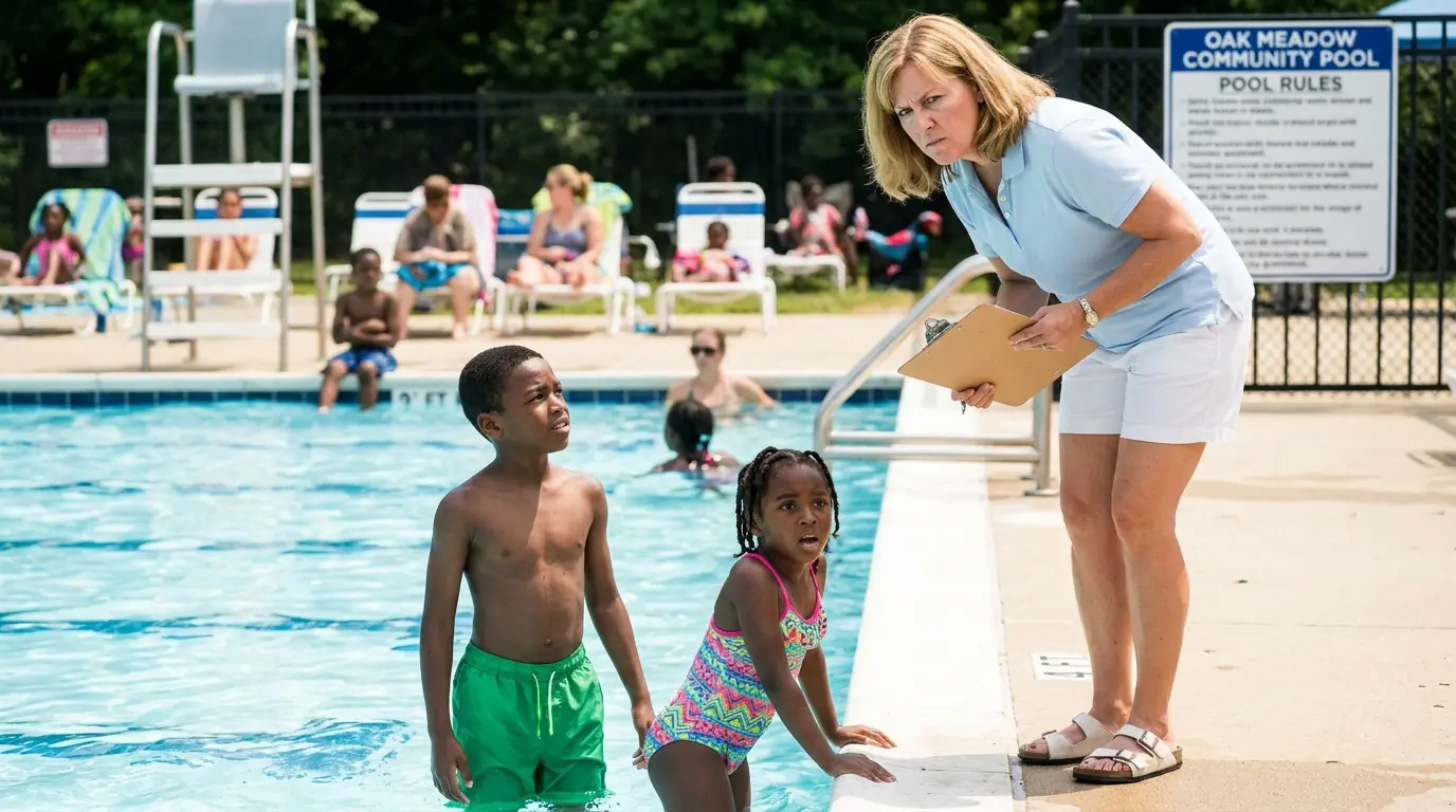 HOA Karen Demanded Proof My Kids Belonged at the Pool — Then 2 Other Families Came Forward