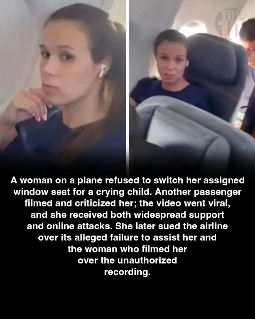 She Refused to Give Up Her Window Seat for a Crying Child — Then Someone Filmed Her