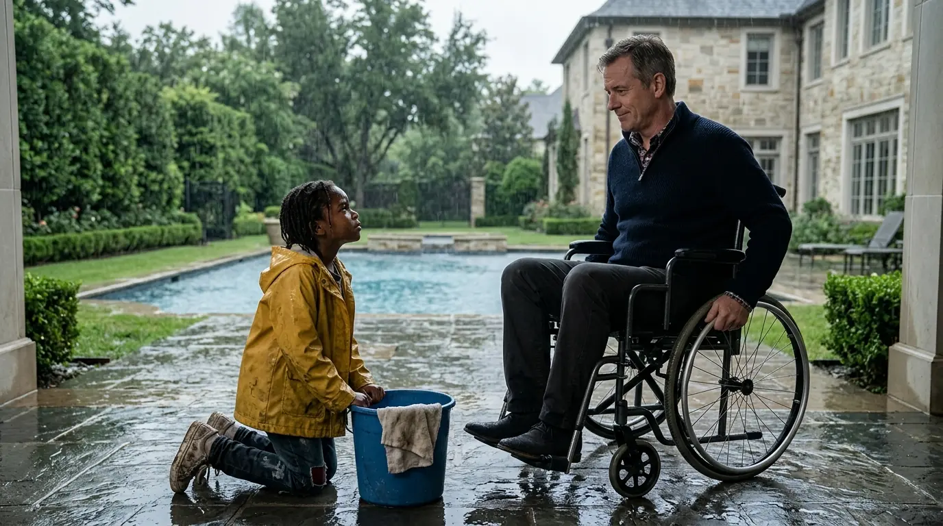 “I'll Wash Your Feet and You'll Walk,” Little Girl Told the Paralyzed Billionaire