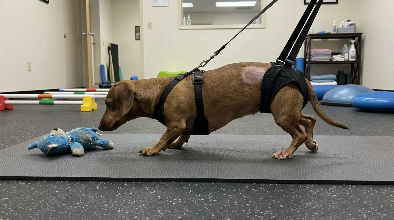 Luna’s Back Leg Is Moving Again—But Her Body Still Falls Back Into an Old Habit