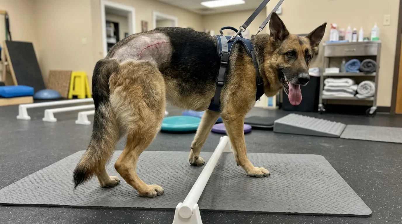 Sadie Can Lift Her Paw Again—But One Wrong Landing Shows What Her Nerves Still Haven’t Relearned