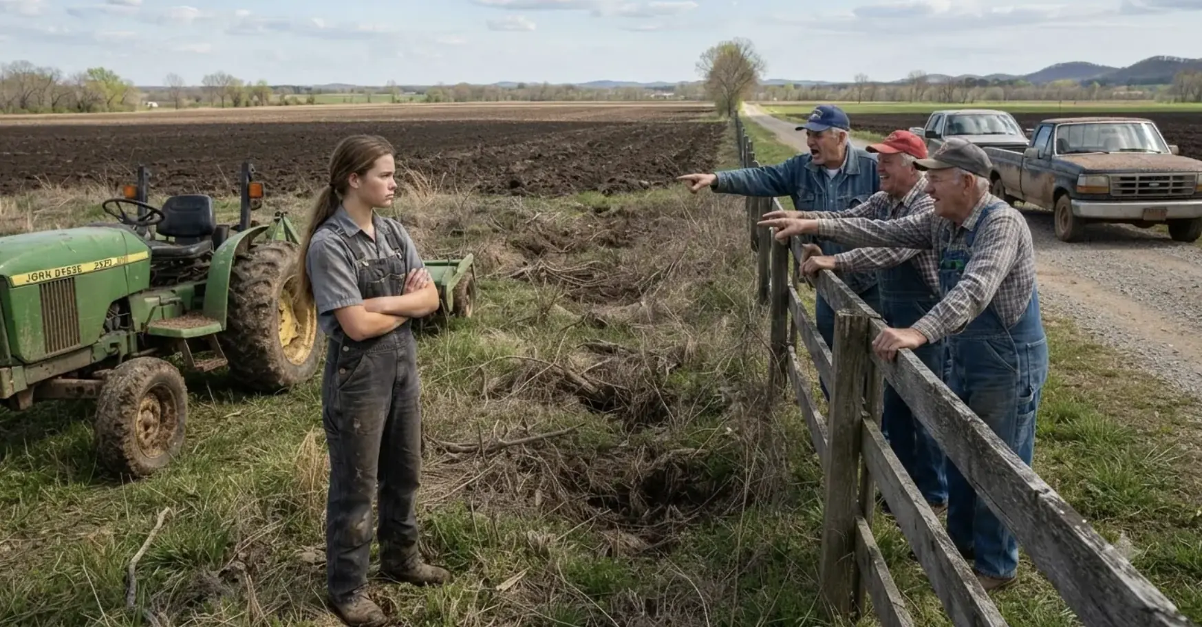They Laughed When a 15-Year-Old Farm Girl Left Her Best Acre Unplowed — Then the Hatchie River Rose Overnight