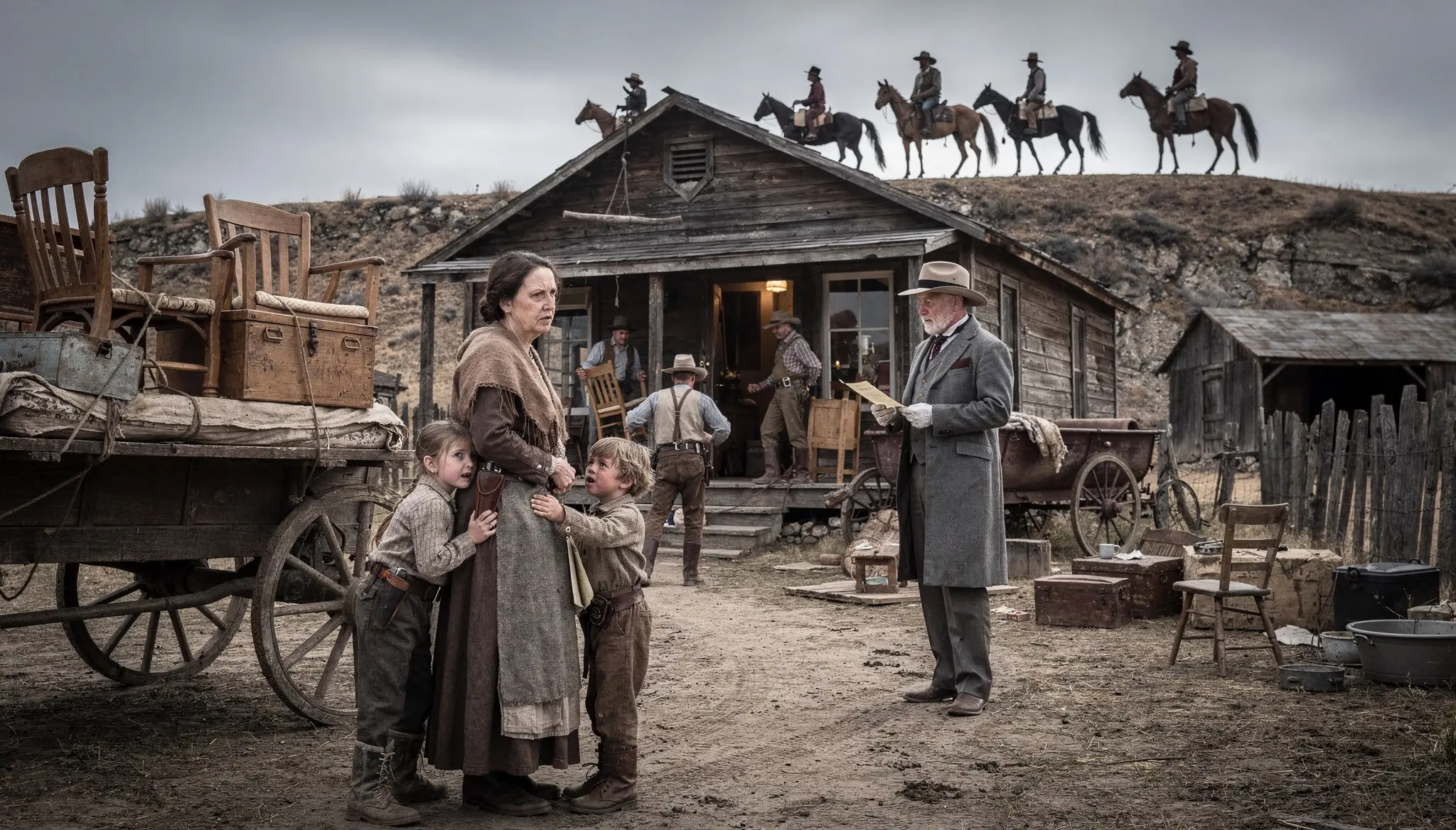 The Wild Bunch Saw a Widow Being Thrown Off Her Ranch — Then They Stood Up