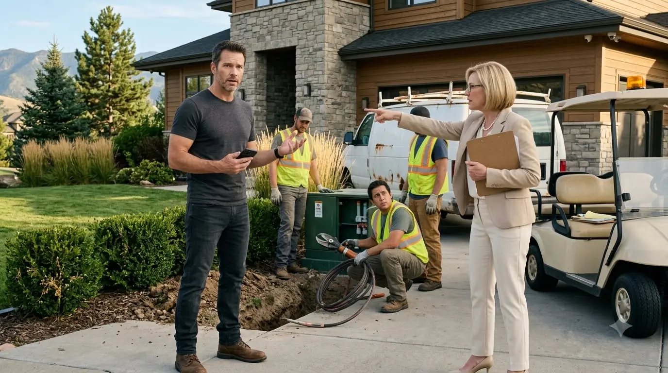 HOA Hired A Crew To Cut My Power Lines — They Didn't Know I Owned The Power Company Serving Them