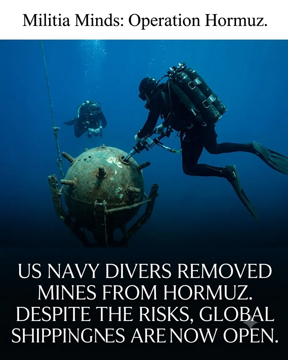 Mission Accomplished: How U.S. Forces Neutralized Sea Mines in the World’s Vital Energy Choke Point