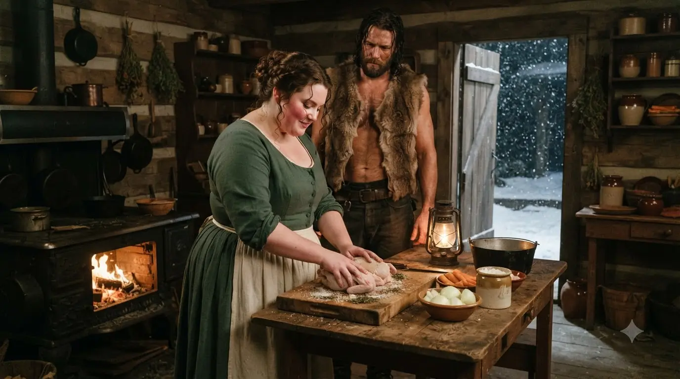They Laughed at Her Scrawny Chickens — Then the Mountain Pass Closed and the Whole Settlement Came to Her Door