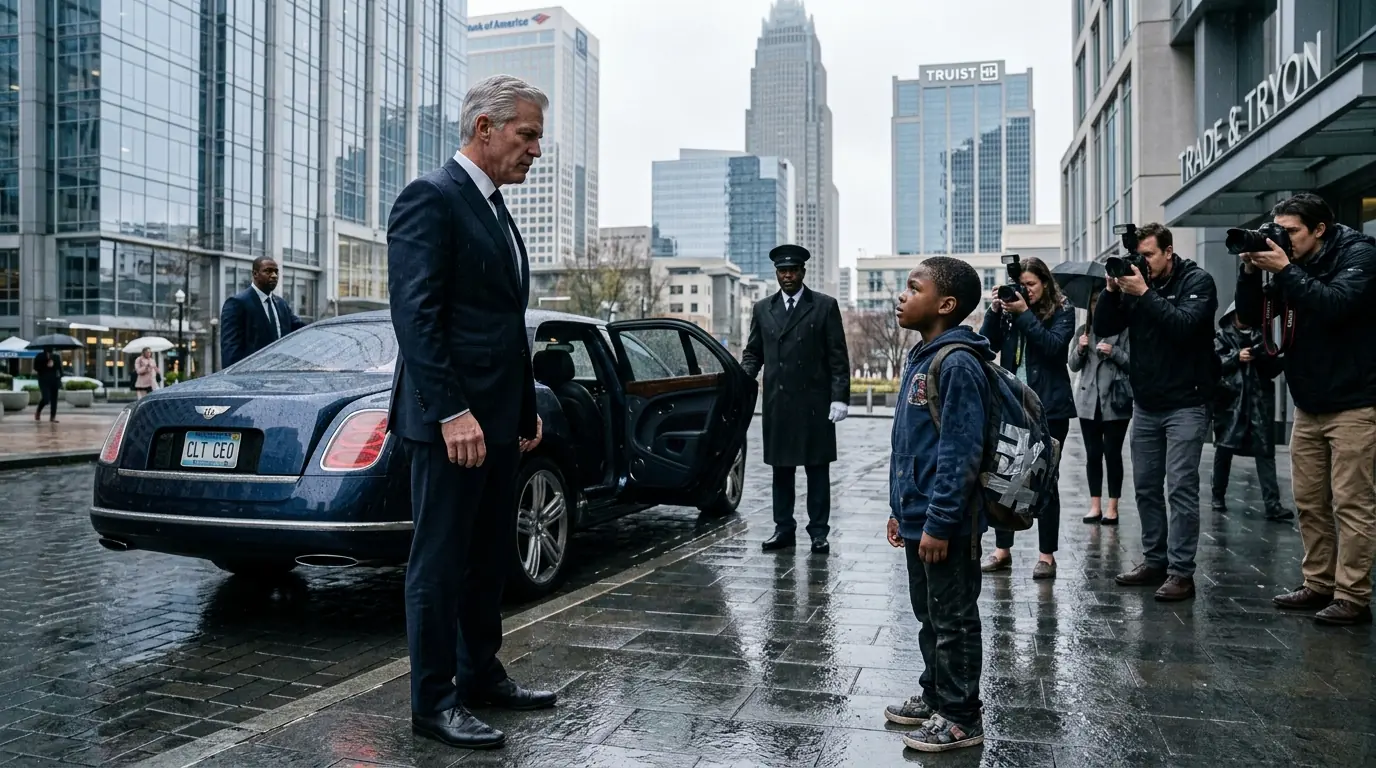 CEO About to Enter His Bentley — Then A Black Child Says One Word