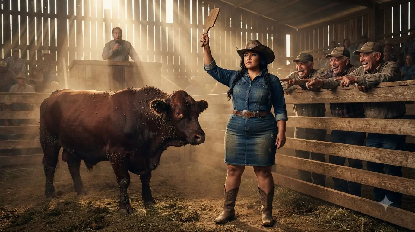They Laughed When the Plus-Size Rancher Bought a Bull Covered in Thousands of Ticks — Then the Sky Turned Black