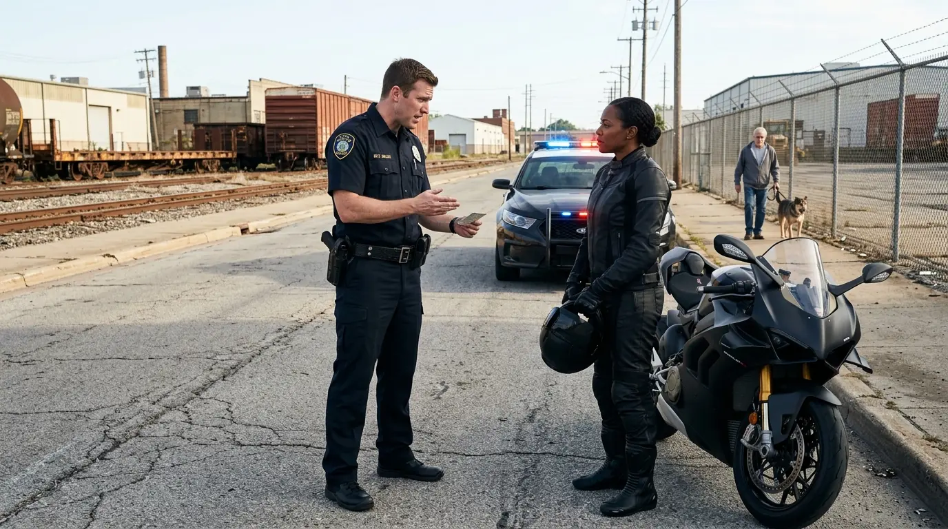 Cops Handcuff Black Woman On A Sport Bike — She Is A Federal Judge, Entire Ring Collapses Overnight