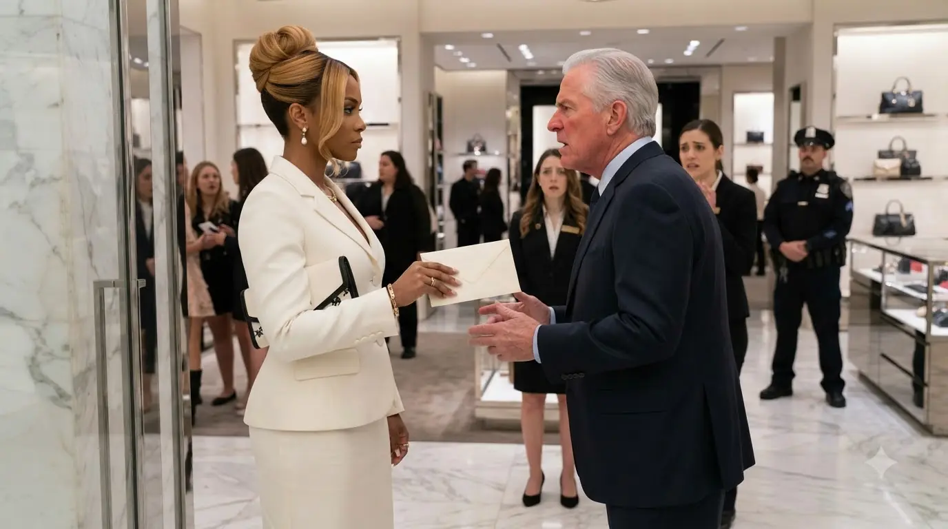 Luxury Store Manager Tried to Throw Out a Woman — Then She Handed Him the Papers Showing Who Owned the Building