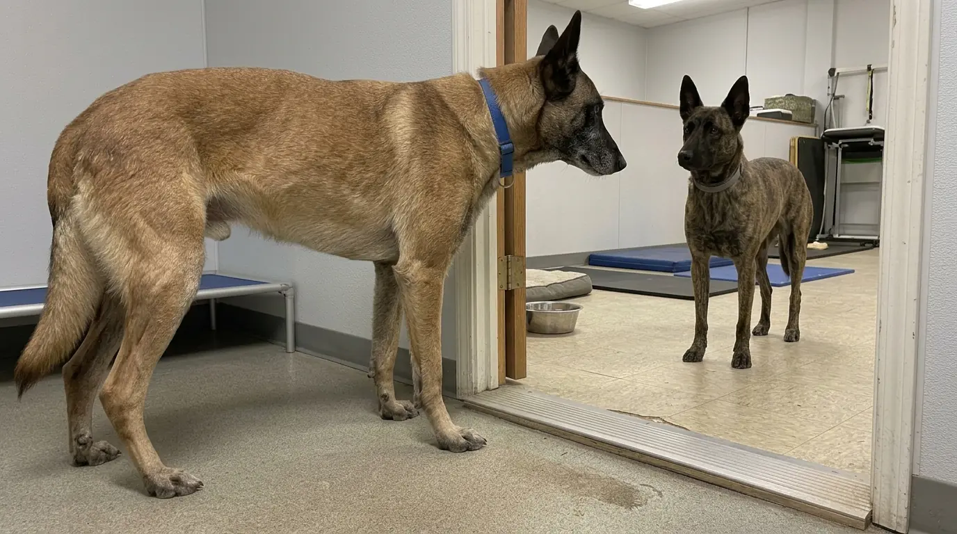 Ranger Stops at Every Doorway — But the Moment Echo Crosses First, the Injured K-9 Tries Again