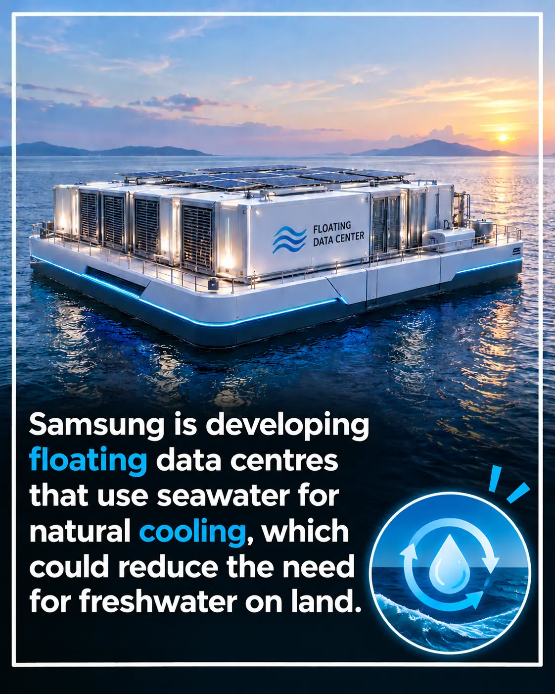 Samsung Is Building Floating Data Centers at Sea to Power the Next Generation of AI