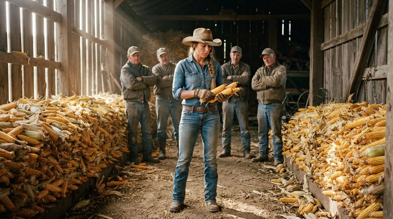 They Said Her Grandfather’s Old Corn Crib Would Ruin the Harvest — Months Later, the Phone Wouldn’t Stop Ringing