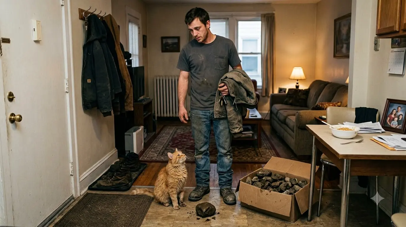 His Cat Kept Bringing Dirty Stones for Months — Then He Realized What These Rocks Were