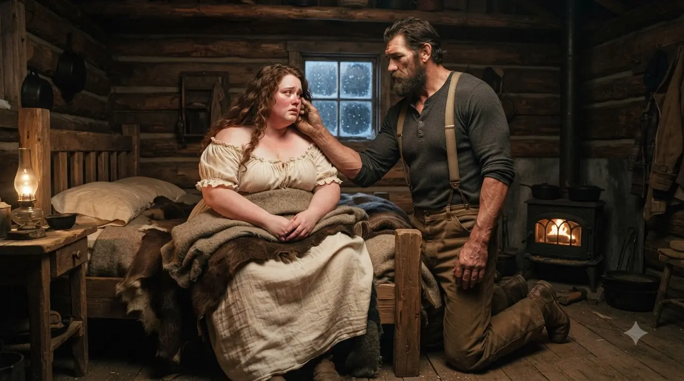 She Whispered, “I’ve Never Shared a Bed” — The Mountain Man Answered, “Then Share Mine Forever”