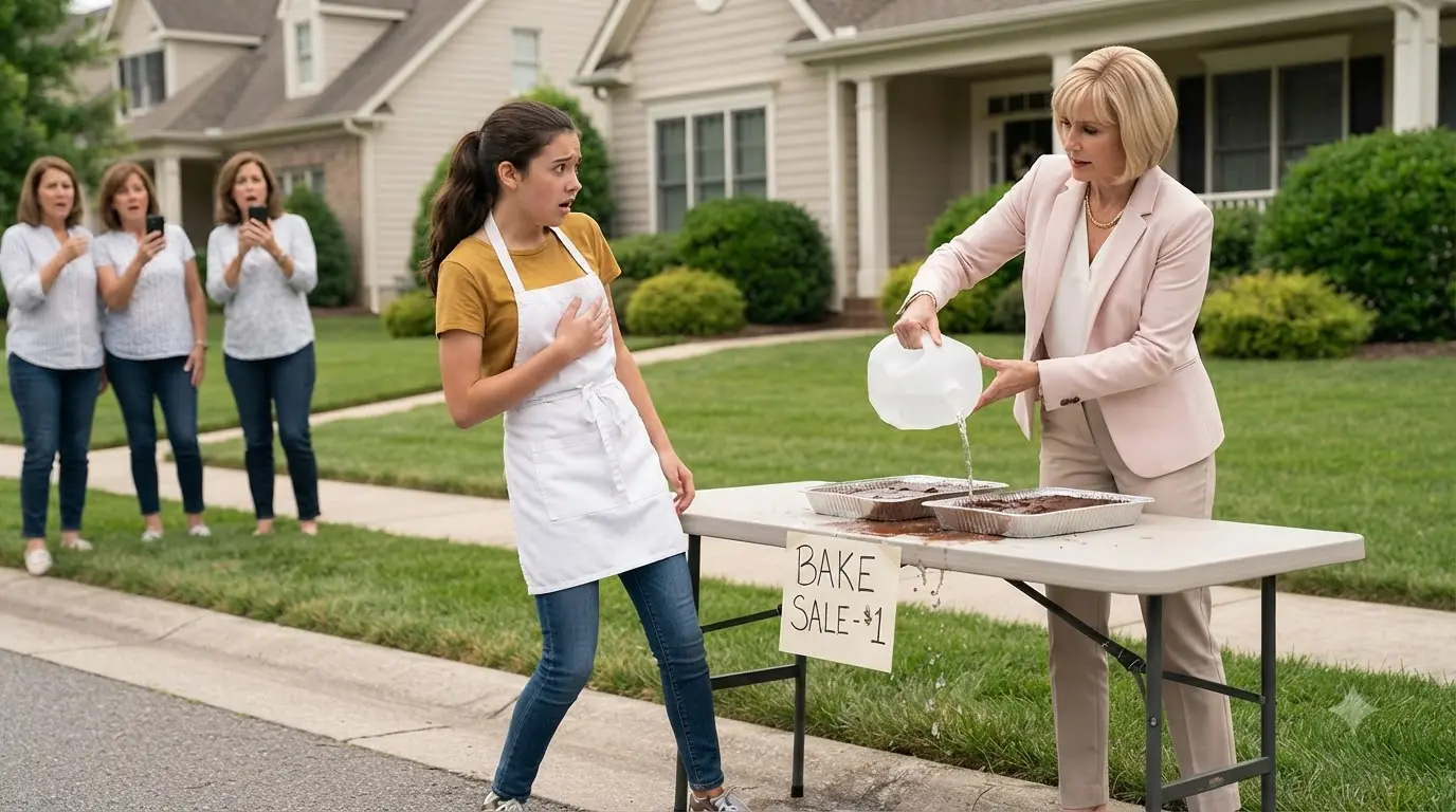 She Soaked a Teenager’s Brownies to Prove Her Authority — Then the County Surveyor Opened His Notebook