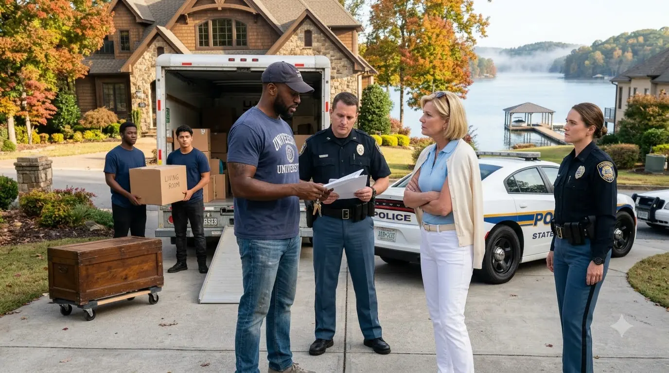 HOA Called 911 While I Moved Into My Lake House — Minutes Later They Learned I Owned the Block