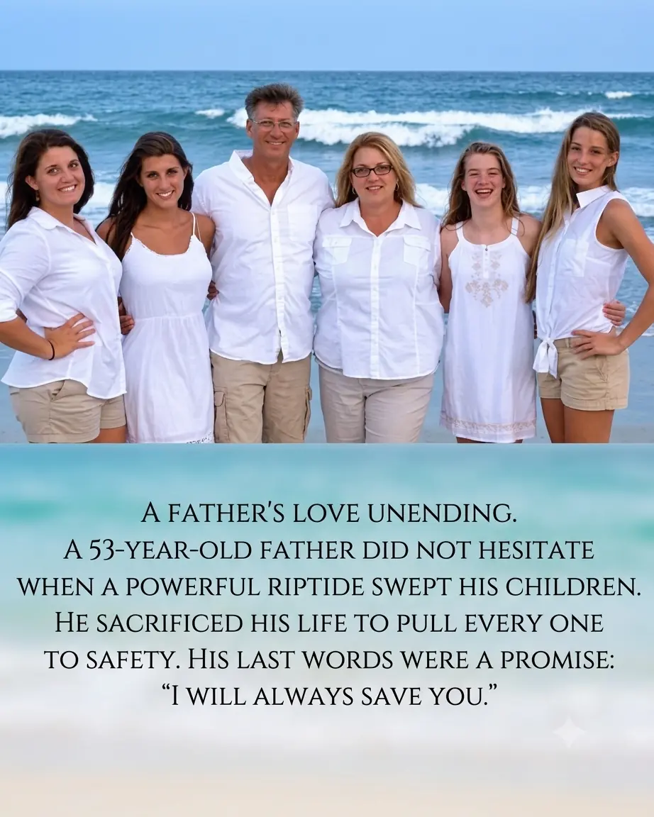 Tragedy at Seacrest Beach: Father Drowns After Rescuing Three Daughters from Rip Current