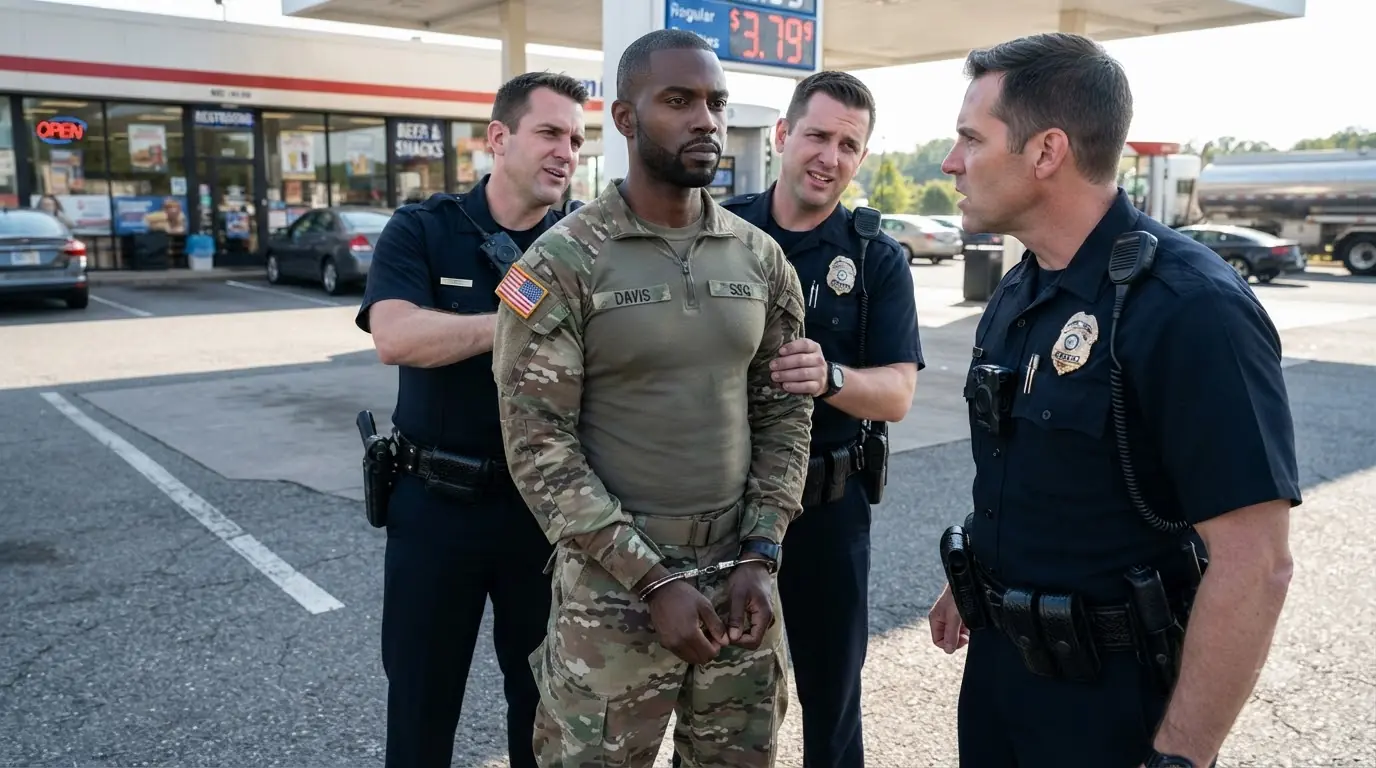 Two Racist Cops Handcuffed a Driver at a Gas Station — One Phone Call Put Every Second of Their Body Cameras Under Review