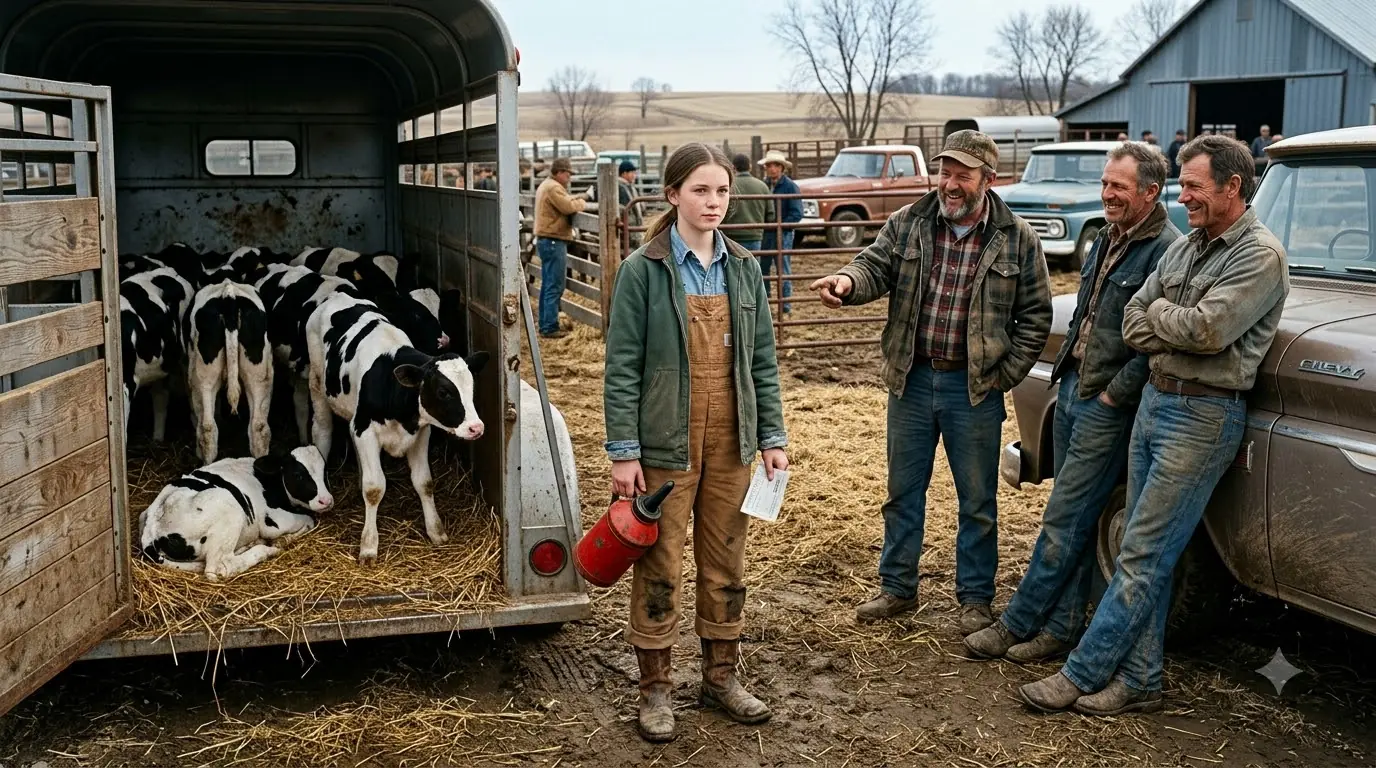 They Laughed When She Bought 11 Dying Calves for $198 — Then She Bought a 310-Acre Farm in Cash