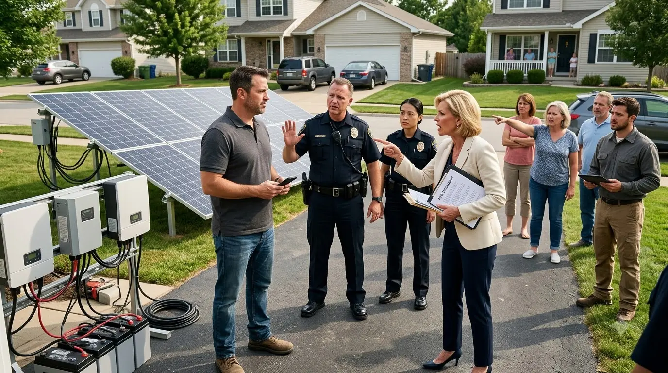 I Shut Down My Solar Panels — Then HOA Karen Realized Her Entire Neighborhood Depended on My Electricity