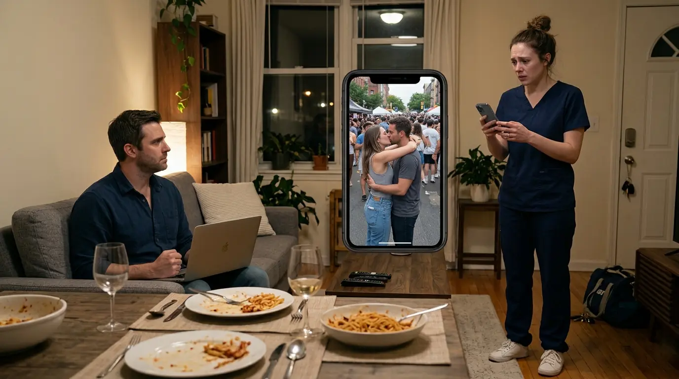 My Wife Screamed at Me “OMG, It’s Just a Kiss — Why Are You So Insecure My Reply Left Her Speech