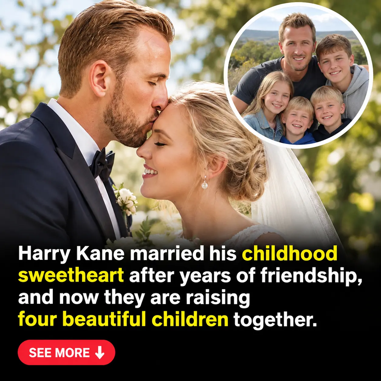 Before the Fame and Records, She Was Already There: Harry Kane’s Childhood Love Story with Katie Goodland