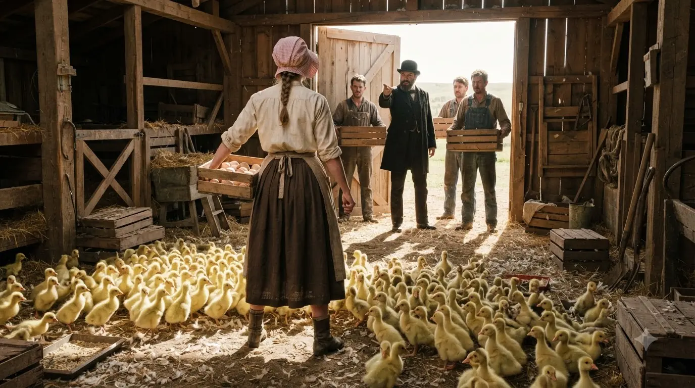 She Rescued 500 Cracked Goose Eggs From the Trash — Then the Man Who Threw Them Away Tried to Steal Her Flock