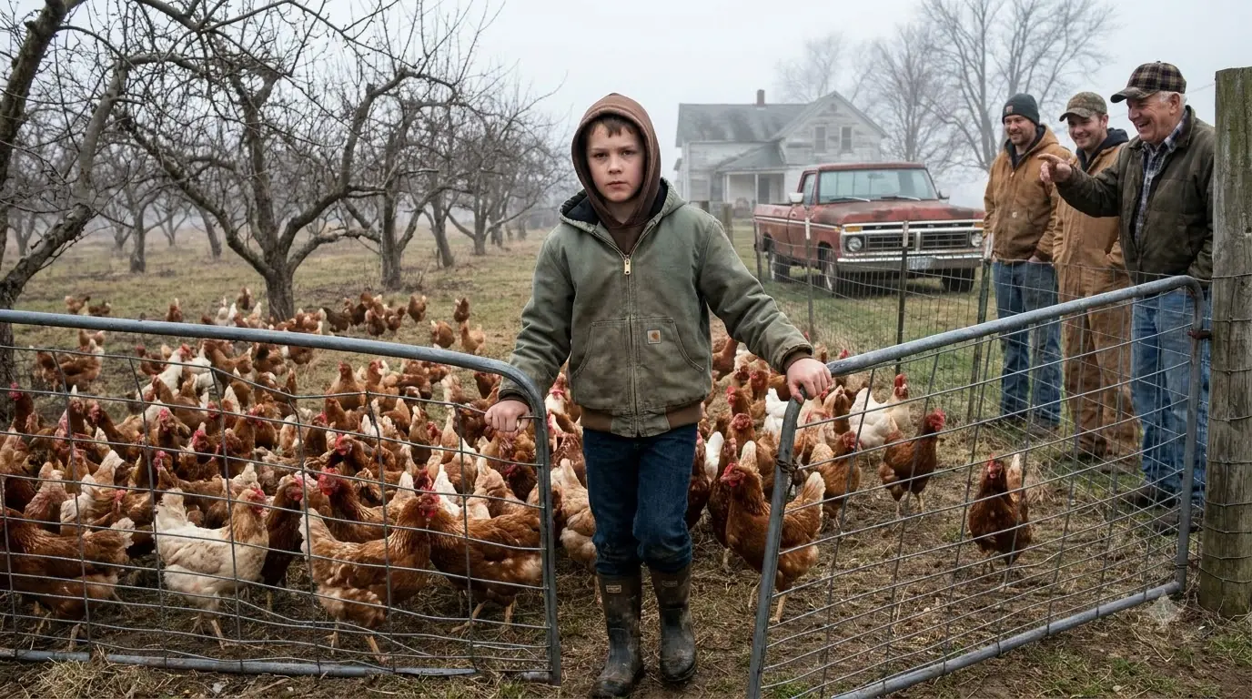 They Laughed at the Little Boy’s Chicken Orchard Idea — Two Weeks Later, Nobody Was Laughing