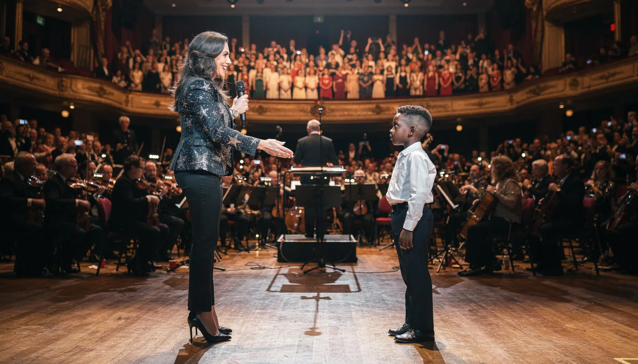 Famous Singer Forced Black Boy to Sing Solo — However, He Hit Notes She Never Could