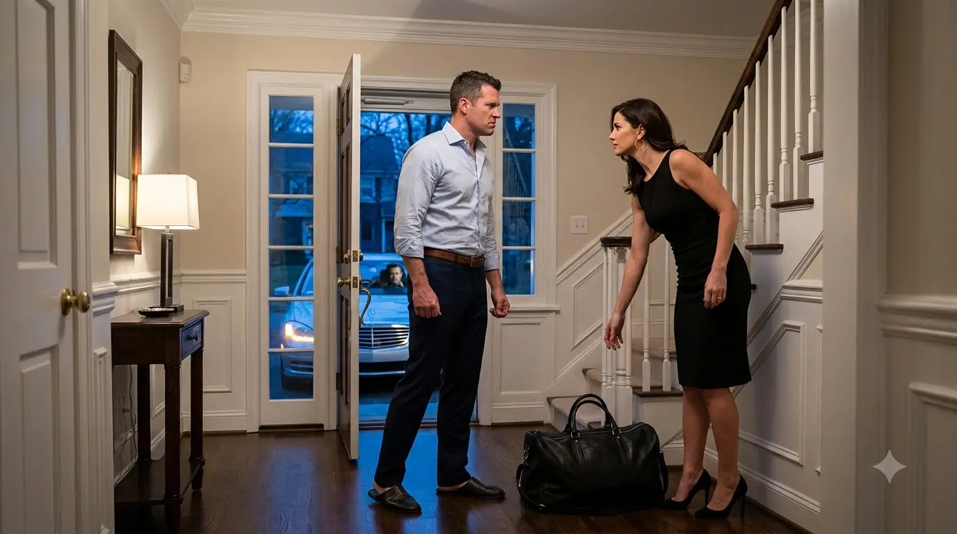 “You Always Forgive Me,” His Wife Smirked Before Leaving With Another Man — Seven Days Later, She Found Her Life Packed on the Porch