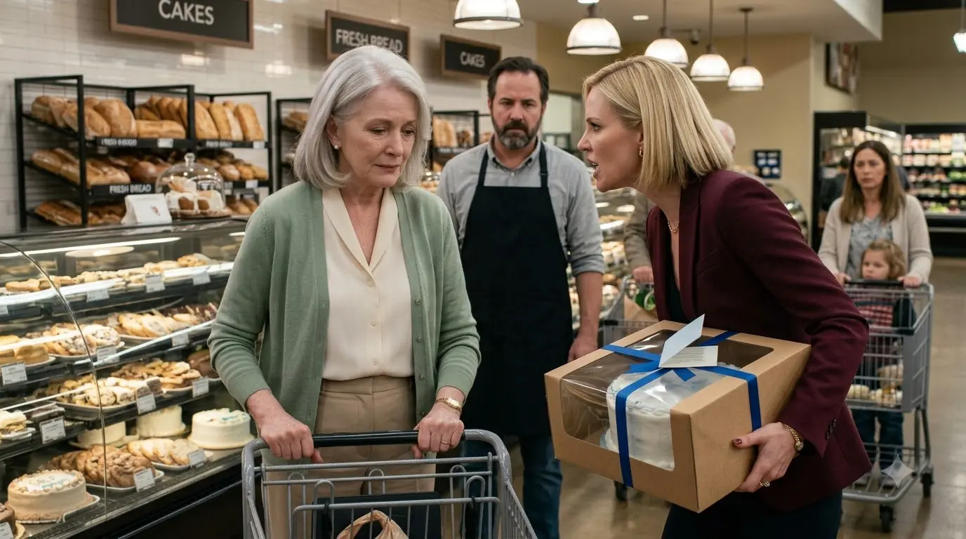 She Humiliated an Elderly Woman Over a Cake — But She Had No Idea Who It Was For