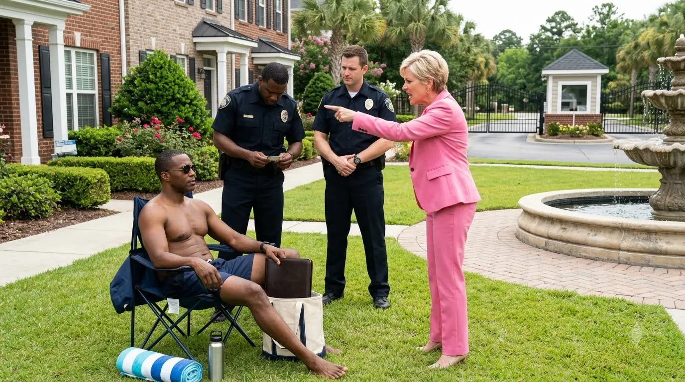 HOA President Called 911 on a Homeowner Sunbathing in His Own Community — Then the Officers Learned He Was a Federal Litigator