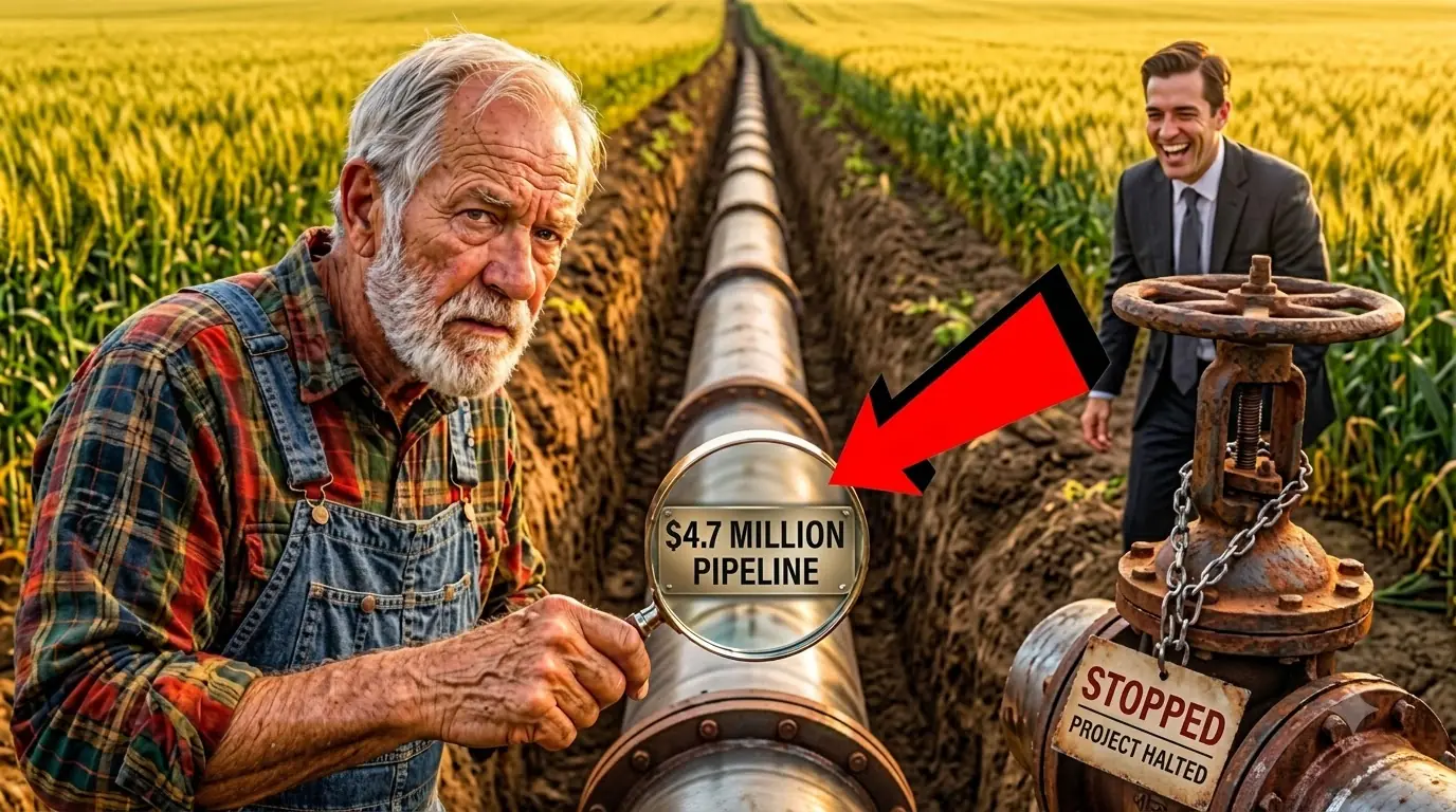 The Bank Laughed As Their $4 7 Million Pipeline Crossed His Field — Then The Whole Project Stopped