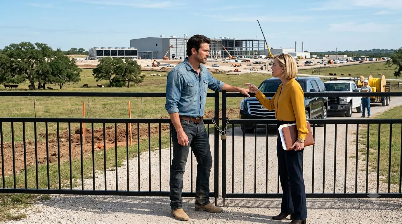 HOA Built a $9M Data Center Behind My Ranch — Then Crossed My Land Without Permission