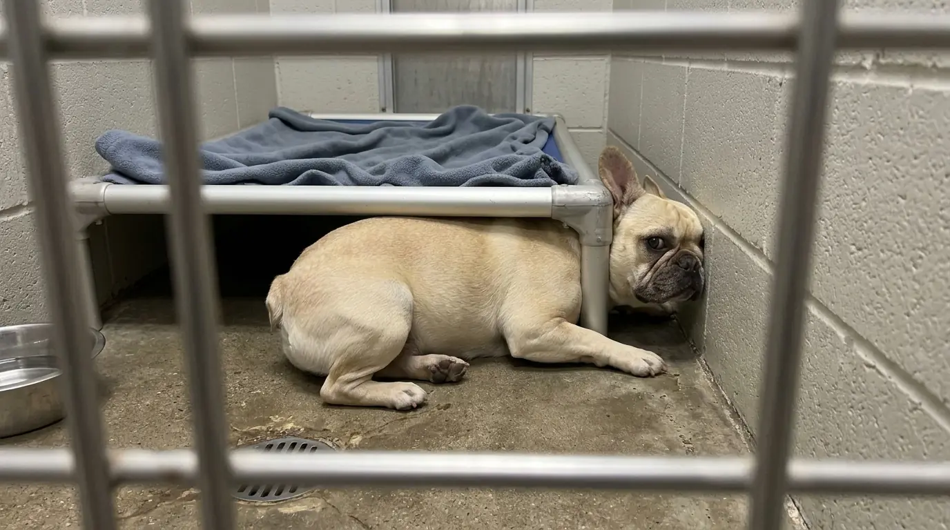 Millie Keeps Forcing Herself Into a Gap Too Small to Hide Her—Then Stays With Her Face Pressed Inside