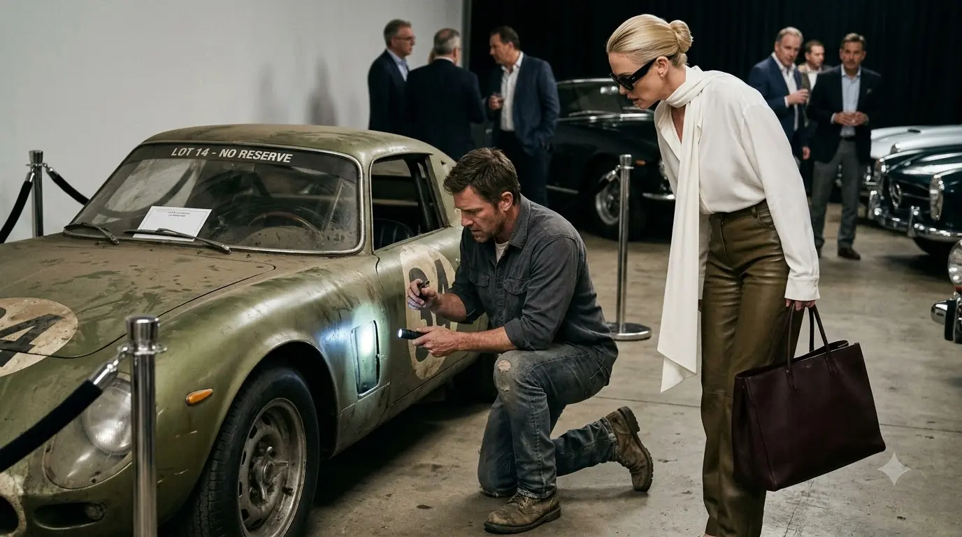The CEO Shamed the Single Dad for Inspecting a “Worthless” Race Car — Then He Found the Chassis Number Everyone Thought Was Gone Forever