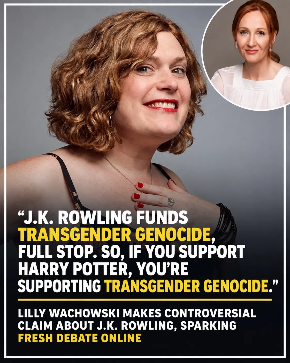 Lilly Wachowski Slams Harry Potter Fans Over J.K. Rowling’s Trans Rights Controversy