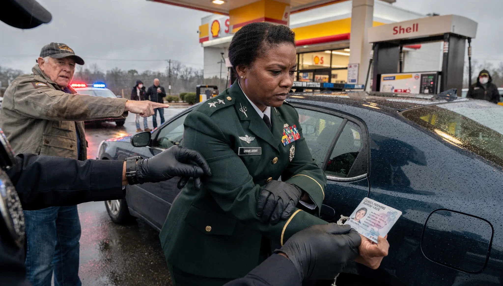 Cop Cuffed a Black Woman for "Stolen" at a Gas Station — She Was Active-Duty