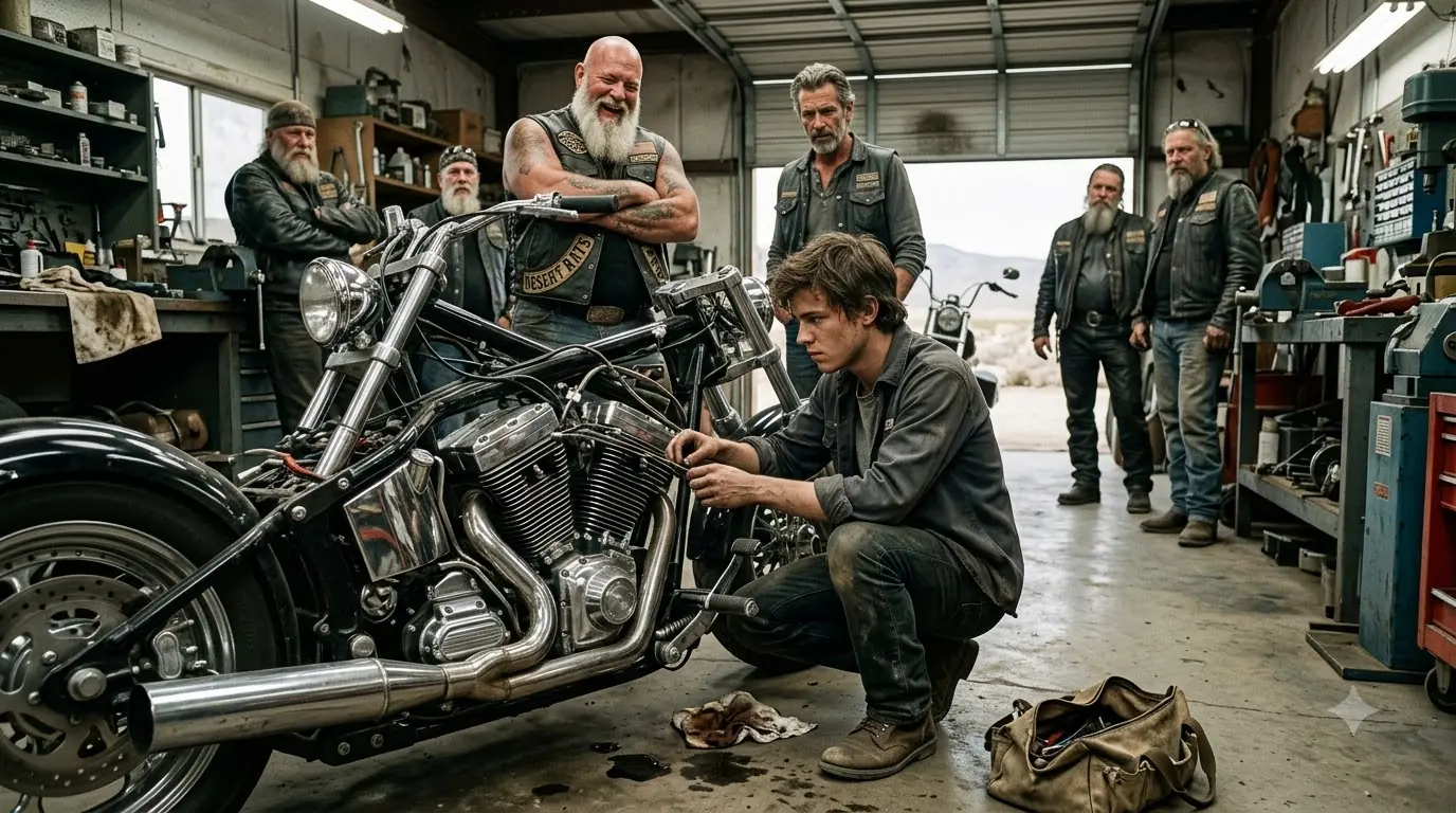Runaway Mechanic Rebuilt a $2.5 Million Harley — Hell’s Angels Couldn’t Believe It
