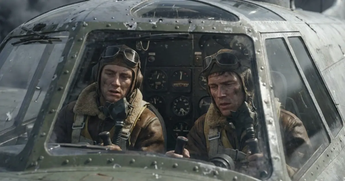 The bomber was found almost intact, the fate of its nine-man crew was far more disturbing.
