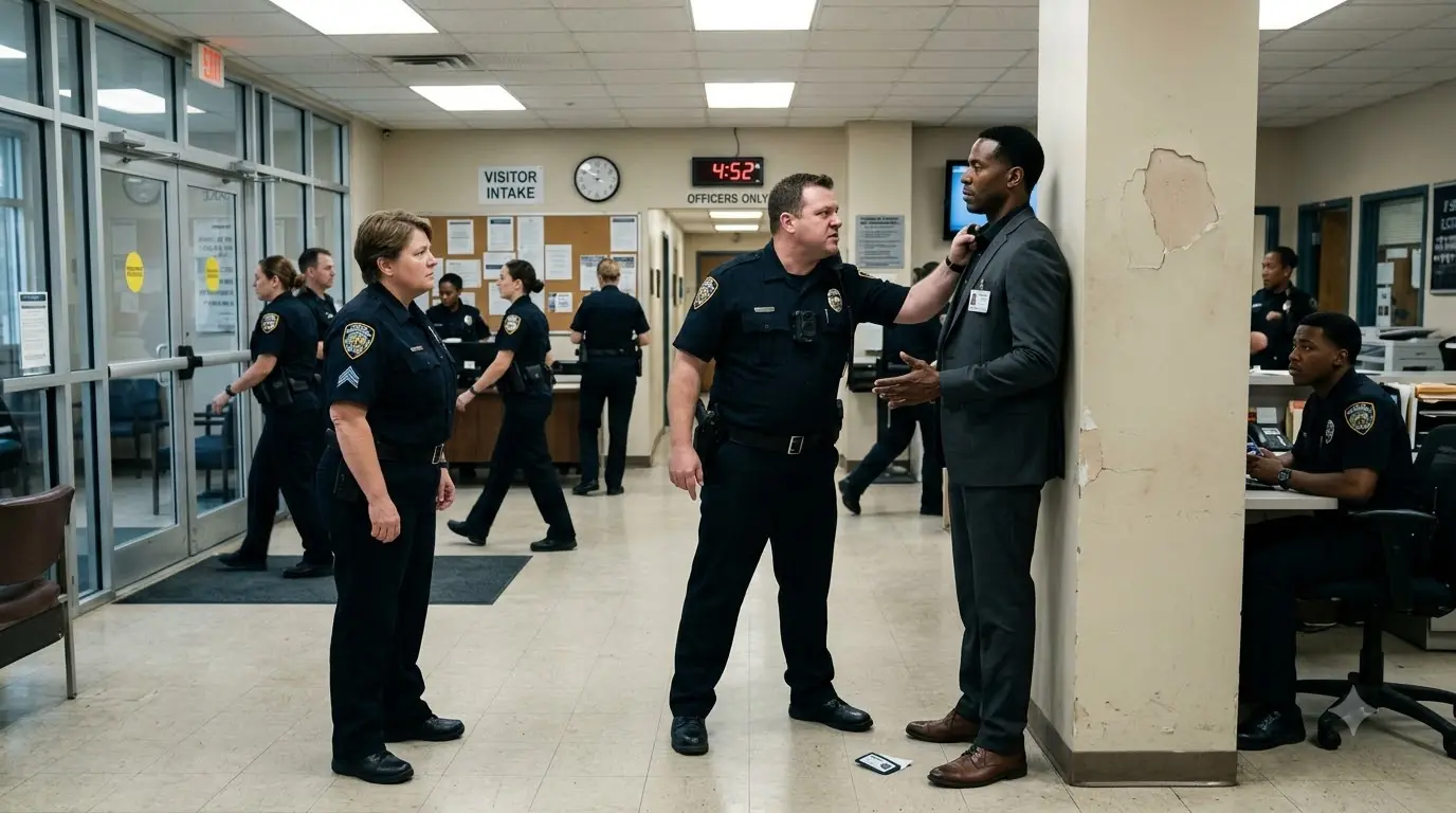 Officer Brutally Attacked A Man at Station — His Face Went White Hearing: 'I'm The New Head"