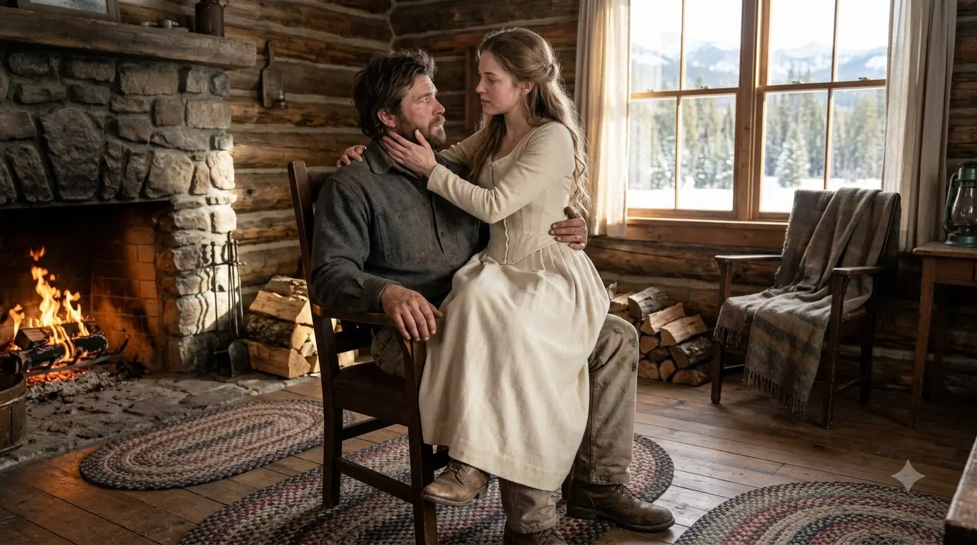 She Escaped Her Wedding Into a Montana Blizzard — Then Woke in the Arms of the Mountain Man Who Refused to Claim Her
