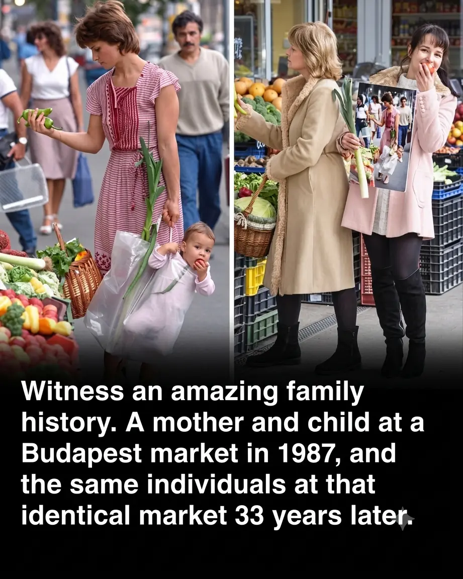 The 33-Year-Old Photo Recreation That Captured the Internet’s Heart