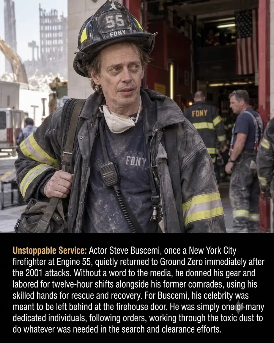 Steve Buscemi: The FDNY Firefighter Who Returned to Ground Zero After 9/11